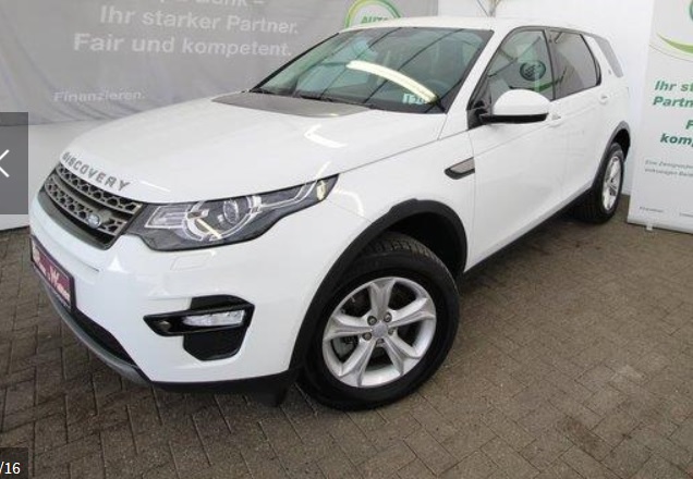 Left hand drive LANDROVER DISCOVERY SPORT Discovery Sport 2.0 TD4 SE 4WD 7 SEATS